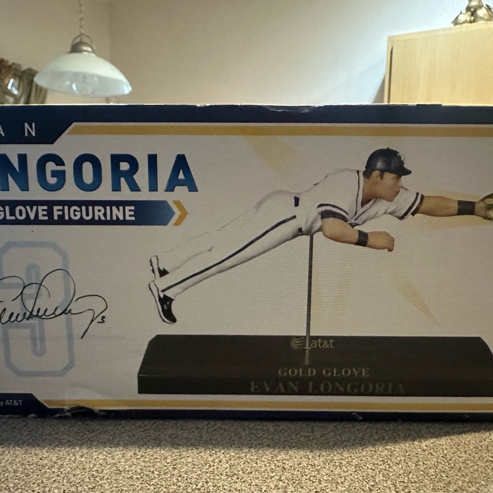 Evan Longoria Gold Glove Figurine
